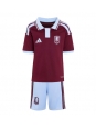 Otroške Nogometnih dresov Aston Villa Joao Gomes #35 Domači 2026-27 Kratki rokavi (+ hlače)